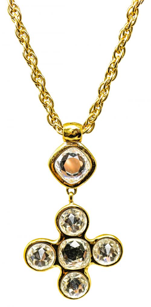 COLLAR DE BISUTERÍA YVES SAINT LAURENT
