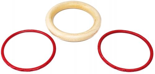 TRES PULSERAS ESCLAVAS ORIENTALES