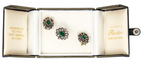 CONJUNTO ROSETONES EN PLATA