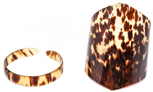 DOS PULSERAS ESCLAVAS DE PPS. DEL S.XX