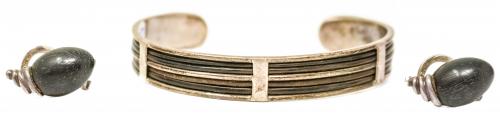 PULSERA DE PLATA CON PELO DE ELEFANTE