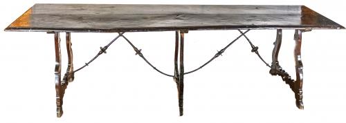 MESA DE COMEDOR DE LIRA S.XIX