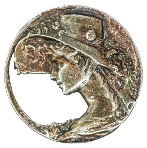 BROCHE COLGANTE MODERNISTA DE PPS. DEL S.XX
