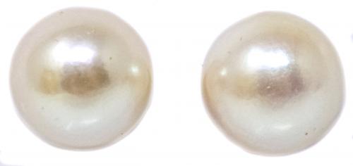 PENDIENTES DORMILONAS CON PERLAS AKOYA