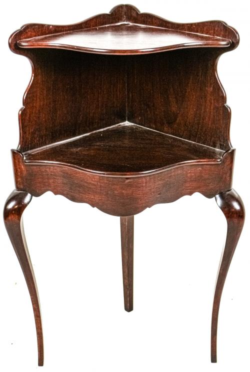 MUEBLE AUXILIAR ESQUINERO ESTILO INGLÉS MEDIADOS DEL  S.XX