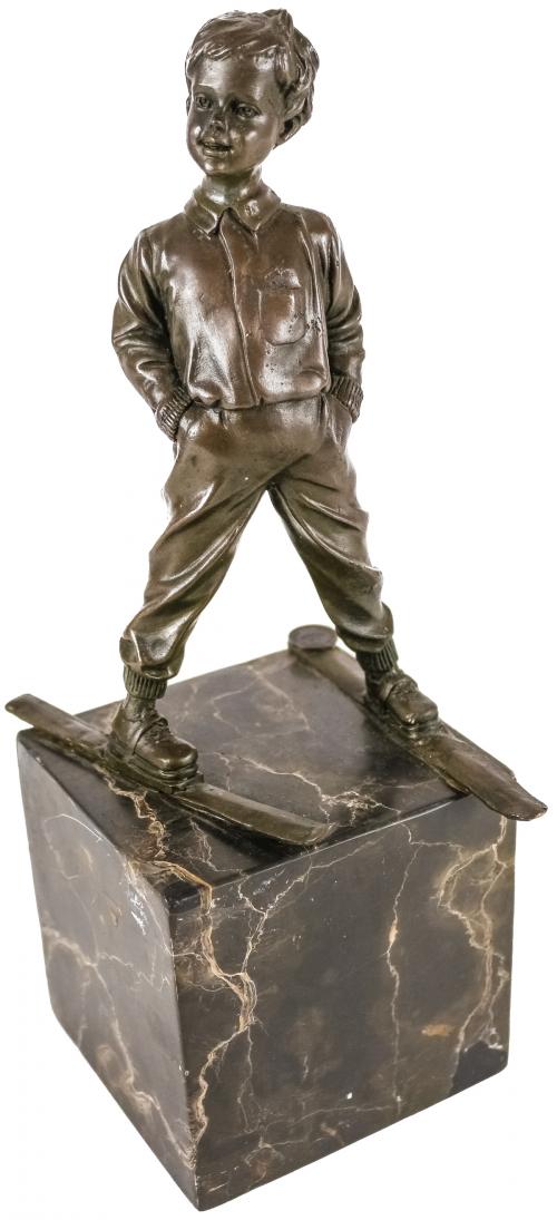 FIGURA EN BRONCE DEL ULTIMO CUARTO DEL S.XX