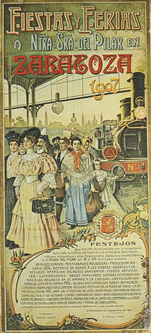 CARTEL DE LAS FIESTAS DEL PILAR