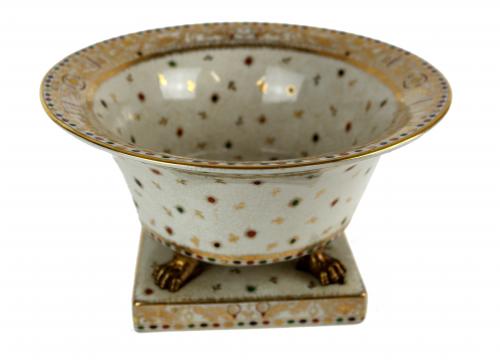 CENTRO DE MESA EN PORCELANA