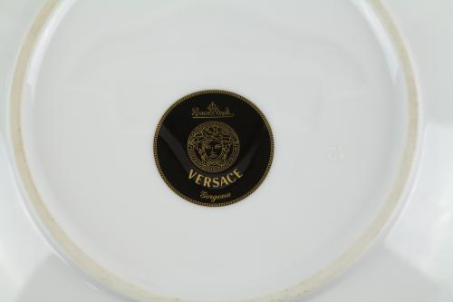JARRÓN, PLATO Y COPA "VERSACE"