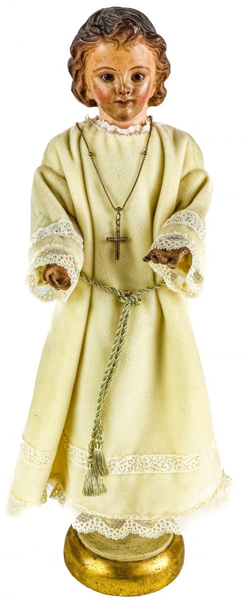 FIGURA "CAP I POTA" DEL NIÑO JESÚS