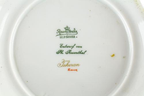 JARRÓN EN PORCELANA "ROSENTHAL" AÑOS 40