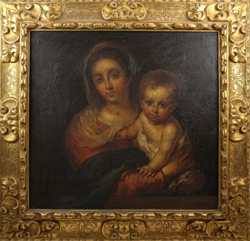 RUBIO (COPIA DE OBRA DE MURILLO) DEL PRIMER TERCIO S.XX