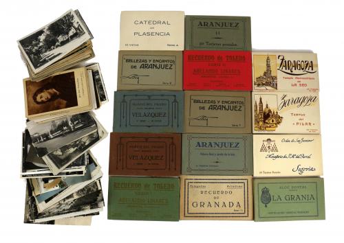 GRAN COLECCION DE POSTALES DE LOS AÑOS 30 A 50