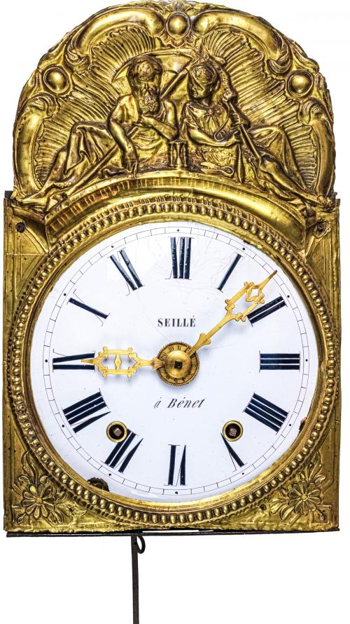 RELOJ MOREZ FRANCÉS DE LA PRIMERA MITAD S.XIX