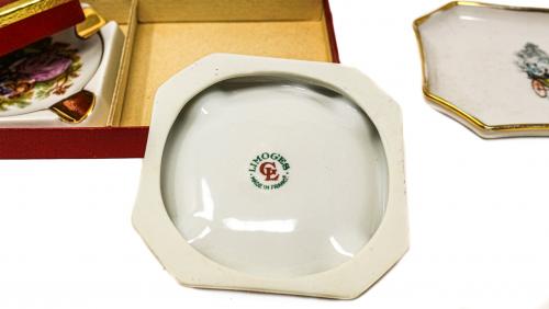 LOTE VARIADO EN PORCELANA DE LIMOGES