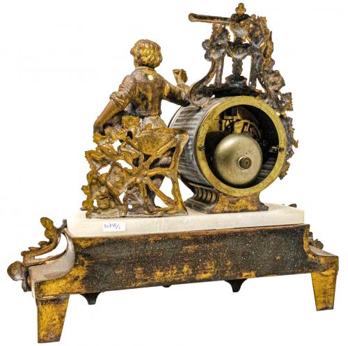 RELOJ DE SOBREMESA FRANCÉS DE FINALES DEL SIGLO XIX