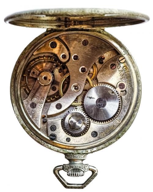 RELOJ DE BOLSILLO ELIDA, AÑOS 20-30
