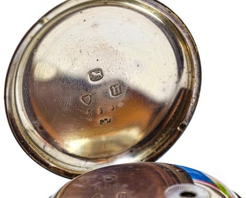 RELOJ DE BOLSILLO FRANK WEEKS, CIRCA 1868