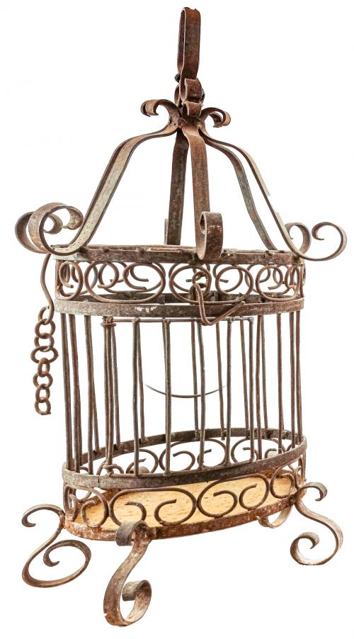 JAULA PARA PÁJAROS DE PRINCIPIOS DEL S.XX