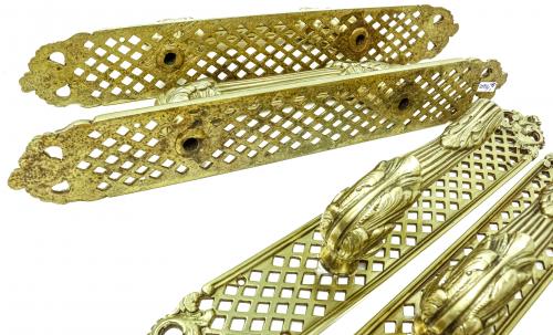 LOTE DE TIRADORES EN BRONCE