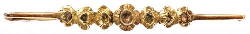 BROCHE ALFILER DE FLES. DEL S.XIX