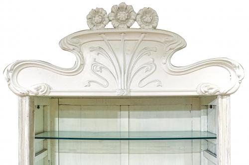 MUEBLE LIBRERIA MODERNISTA CIRCA 1900