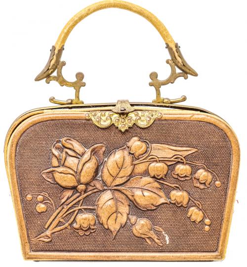 PEQUEÑO BOLSO CON UTENSILIOS DE MINIATURA Y MONEDERITO