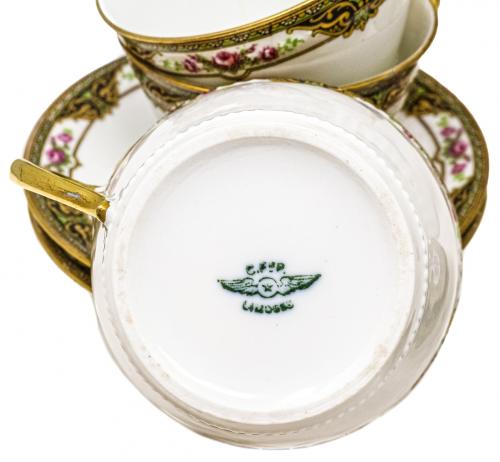 JUEGO DE CAFé EN PORCELANA LIMOGES