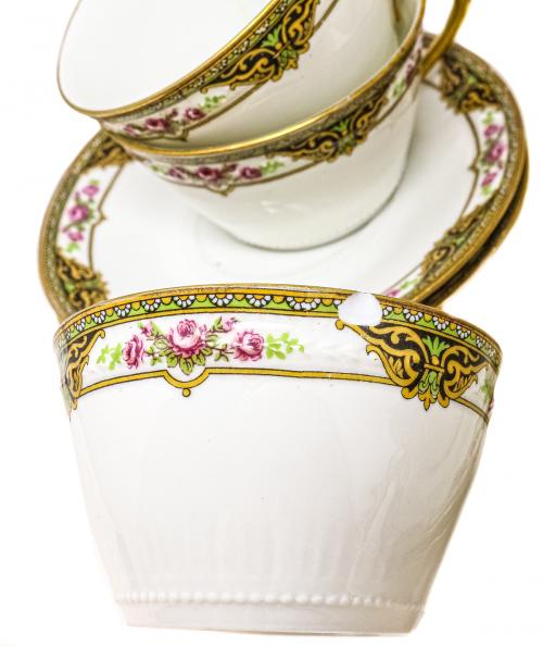 JUEGO DE CAFé EN PORCELANA LIMOGES
