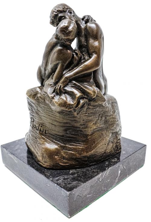ESCULTURA EN BRONCE "AMANTES"