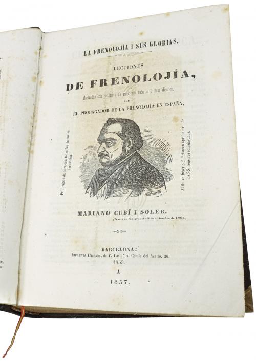 "LA FRENOLOGIA Y SUS GLORIAS; LECCIONES DE FRENOLOGIA"