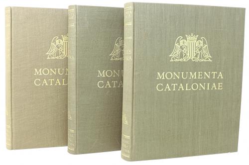 "MONUMENTA CATALONIA" (TRES VOLÚMENES)