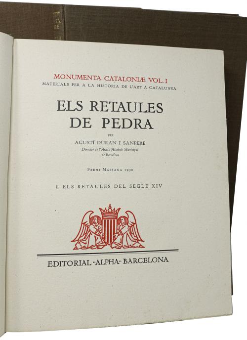 "MONUMENTA CATALONIA" (TRES VOLÚMENES)