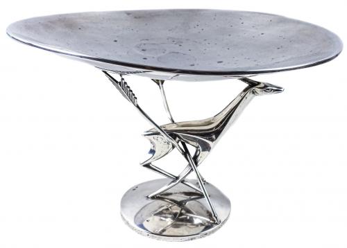 CENTRO DE MESA EN PLATA DEL SEGUDNO TERCIO DEL S.XX