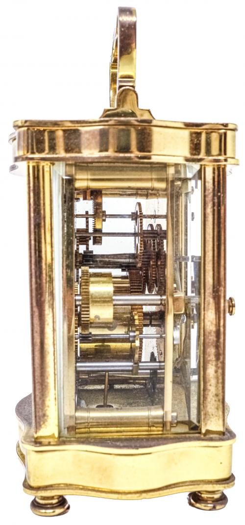 RELOJ FRANCÉS DE VIAJE "L'EPÉE" SEGUNDA MITAD DEL S.XX