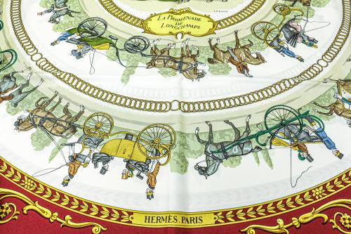 PAÑUELO DE SEDA "HERMÈS"
