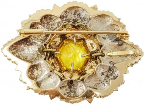 BROCHE COLGANTE DE LOS AÑOS 30-40