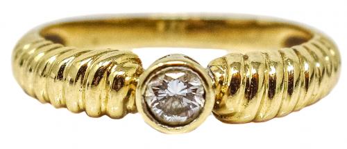 ANILLO SOLITARIO CON BRILLANTE