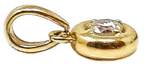 COLGANTE SOLITARIO CON BRILLANTE