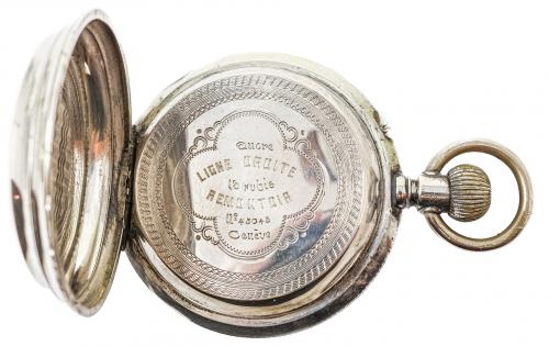RELOJ DE BOLSILLO SUIZO DE FLES. S.XIX