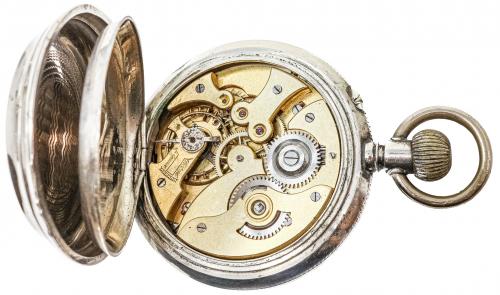RELOJ DE BOLSILLO SUIZO DE FLES. S.XIX