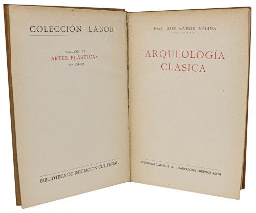 "ARQUEOLOGÍA CLÁSICA"