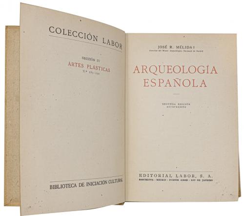 "ARQUEOLIGÍA ESPAÑOLA"