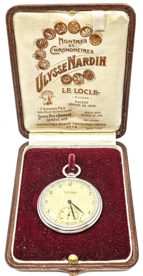 RELOJ DE BOLSILLO ULISE NARDIN