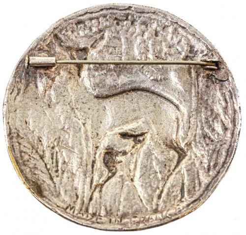 BROCHE FRANCÉS DE MEDIADOS S.XX