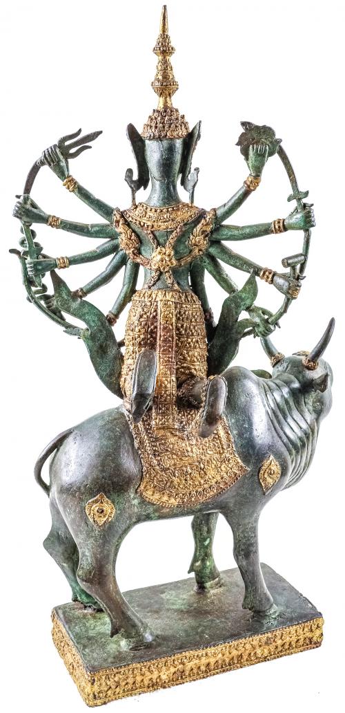 DEIDAD INDIA EN BRONCE DE MEDIADOS S.XX