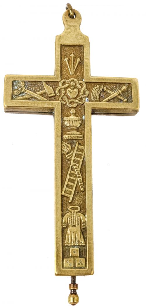 CRUZ RELICARIO DE LA PRIMERA MITAD DEL S.XIX