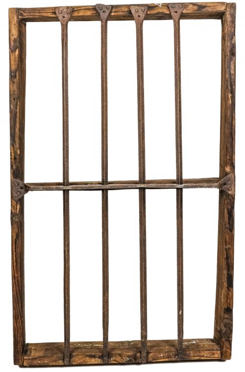 REJA DE VENTANA EN HIERRO FORJADO