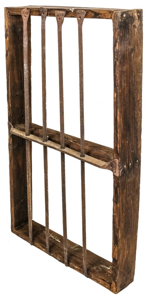 REJA DE VENTANA EN HIERRO FORJADO