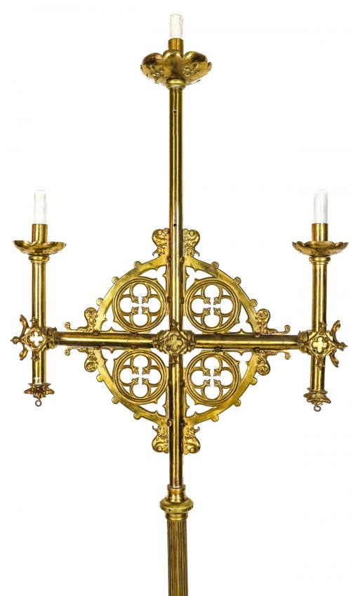 GRAN CANDELABRO DE LA PRIMERA MITAD DE SIGLO XX